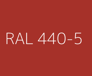 Color RAL 440-5 