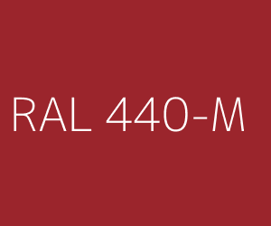 Color RAL 440-M 