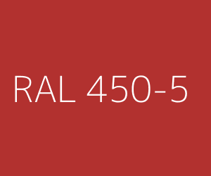 Color RAL 450-5 