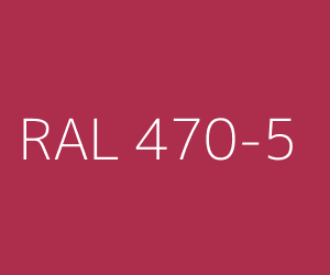 Color RAL 470-5 