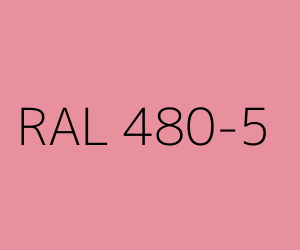 Color RAL 480-5 