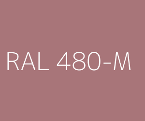 Color RAL 480-M 