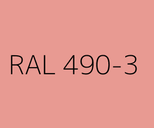 Color RAL 490-3 