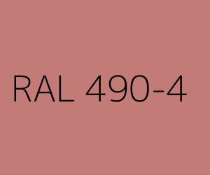 Color RAL 490-4 