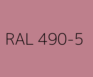 Color RAL 490-5 