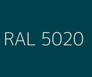 Color RAL 5020 OCEAN BLUE