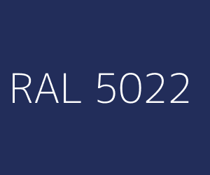 Color RAL 5022 NIGHT BLUE
