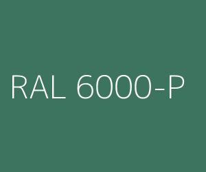 Color RAL 6000-P PATINA GREEN