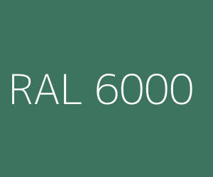 Color RAL 6000 PATINA GREEN