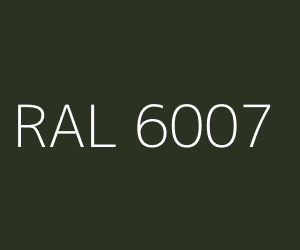 Color RAL 6007 BOTTLE GREEN