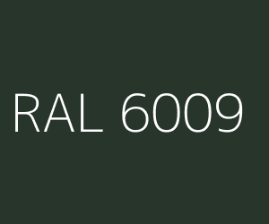 Color RAL 6009 FIR GREEN