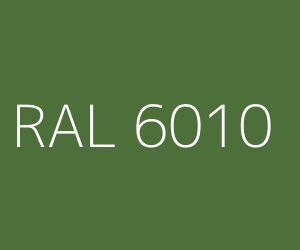 Color RAL 6010 GRASS GREEN