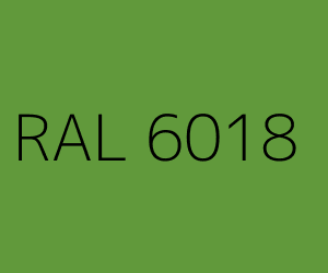 Color RAL 6018 YELLOW GREEN
