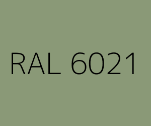 Color RAL 6021 PALE GREEN