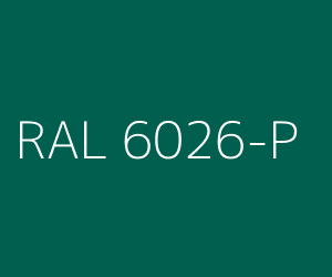 Color RAL 6026-P OPAL GREEN
