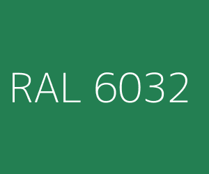 Color RAL 6032 SIGNAL GREEN