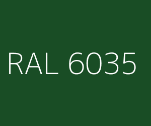 Color RAL 6035 PEARL GREEN