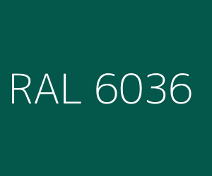 Color RAL 6036 PEARL OPAL GREEN