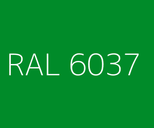 Color RAL 6037 PURE GREEN