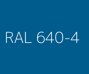 Color RAL 640-4 