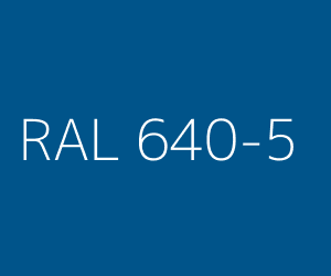 Color RAL 640-5 