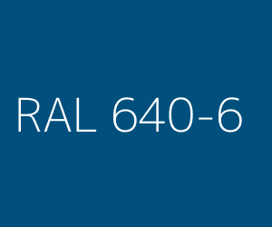 Color RAL 640-6 