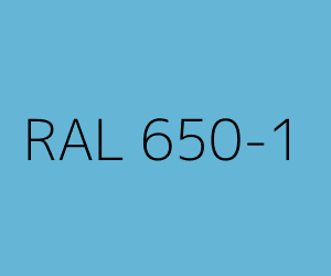 Color RAL 650-1 