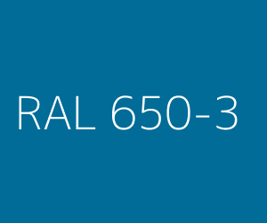 Color RAL 650-3 