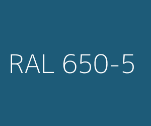 Color RAL 650-5 