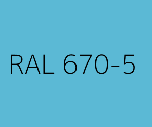 Color RAL 670-5 