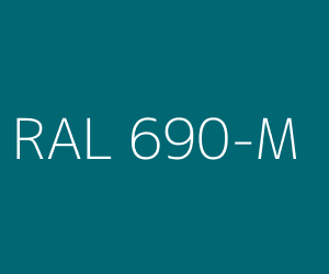 Color RAL 690-M 