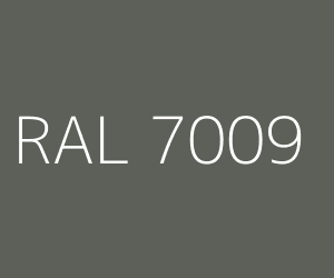 Color RAL 7009 GREEN GREY