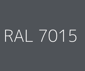 Color RAL 7015 SLATE GREY