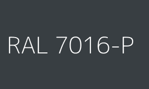 Color RAL 7016-P