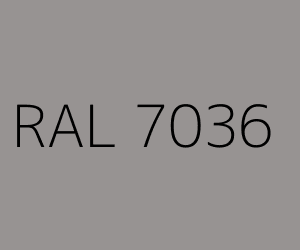 Color RAL 7036 PLATINUM GREY