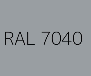 Color RAL 7040 WINDOW GREY
