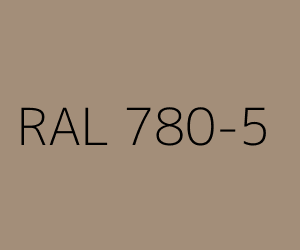 Color RAL 780-5 
