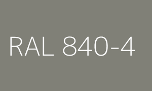 Color RAL 840-4