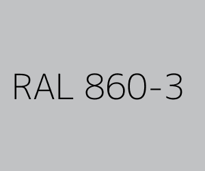 Color RAL 860-3 