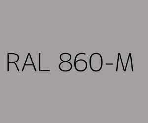 Color RAL 860-M 