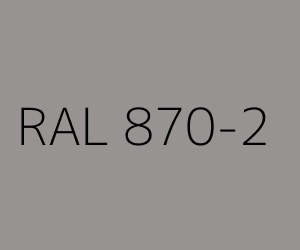 Color RAL 870-2 