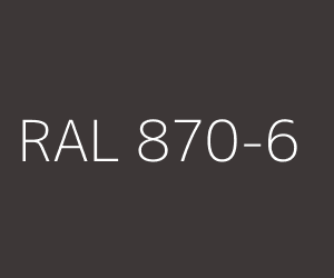 Color RAL 870-6 