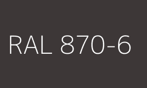 Color RAL 870-6